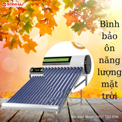 Bình bảo ôn năng lượng mặt trời